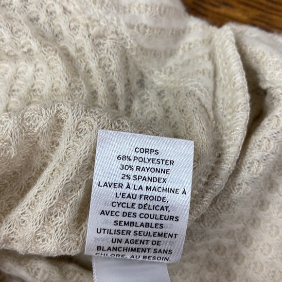 Abound Nordstrom V-Neck Thermal Top NWT Size Medium - Picture 10 of 11